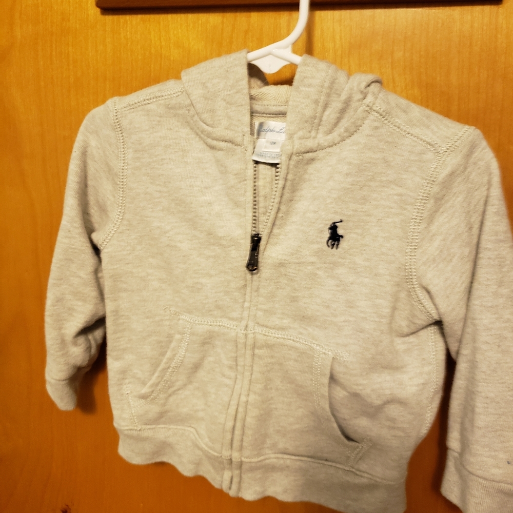 Grey Sweatshirt Jacket